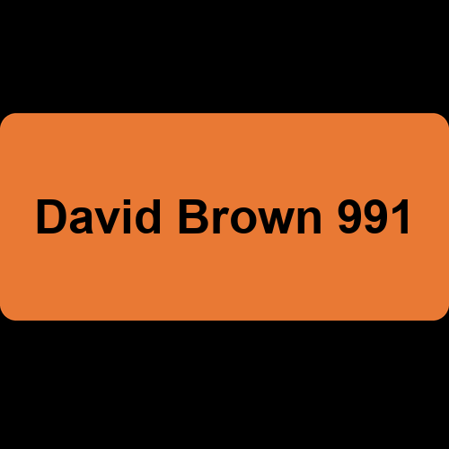 David Brown 991
